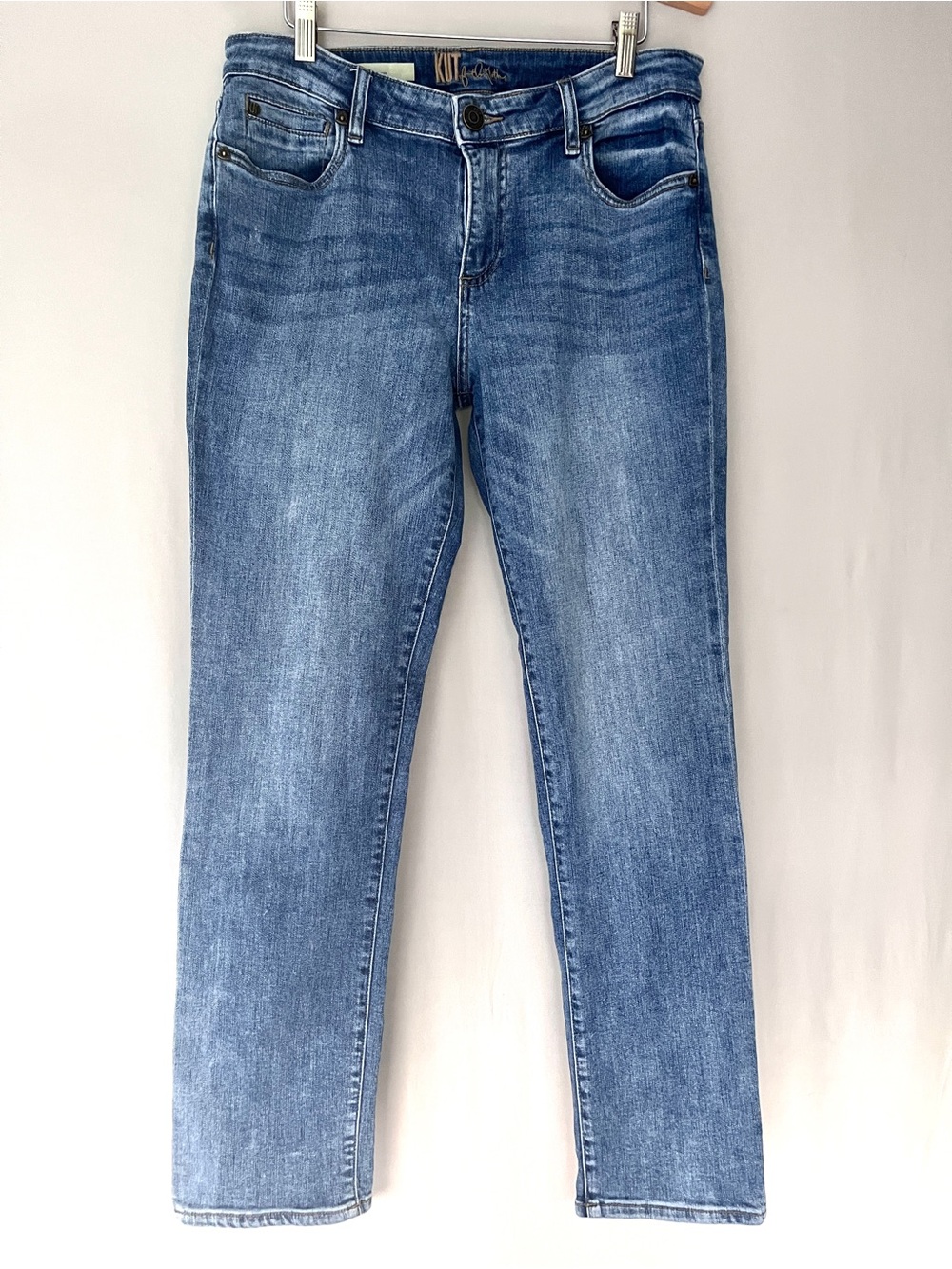 KUT from the Kloth Katy Boyfriend Jeans Size 8 Medium Wash Denim